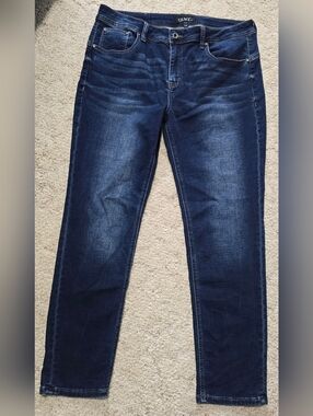 Grace In LA Dark Denim Jeans Womens 33